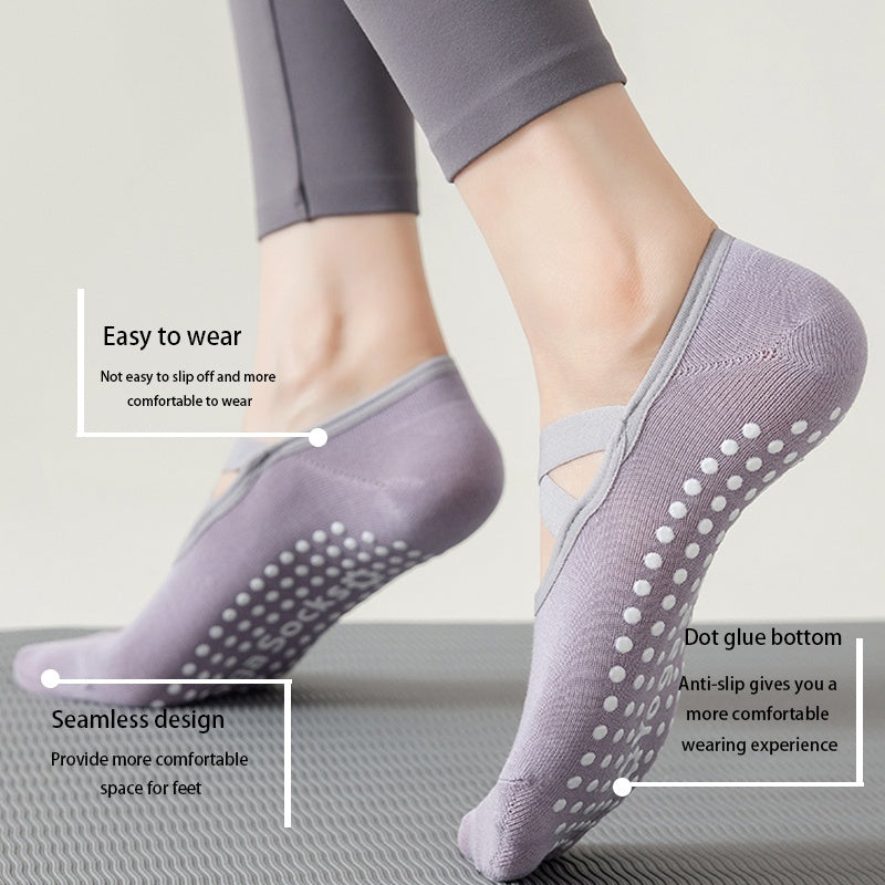 3 Pairs Yoga Socks Non-Slip