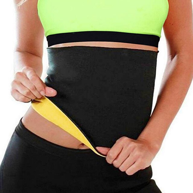 Women's  Thermo Sweat Neoprene Shaper Slimming Belt Waist Cincher Girdle for Weight Loss Neoprene Waist Trainer Corset Belt